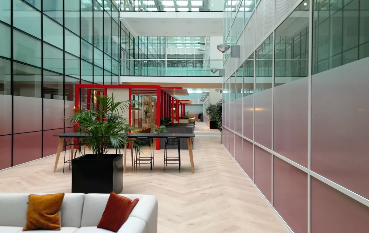 Leeds office space broadgate drone